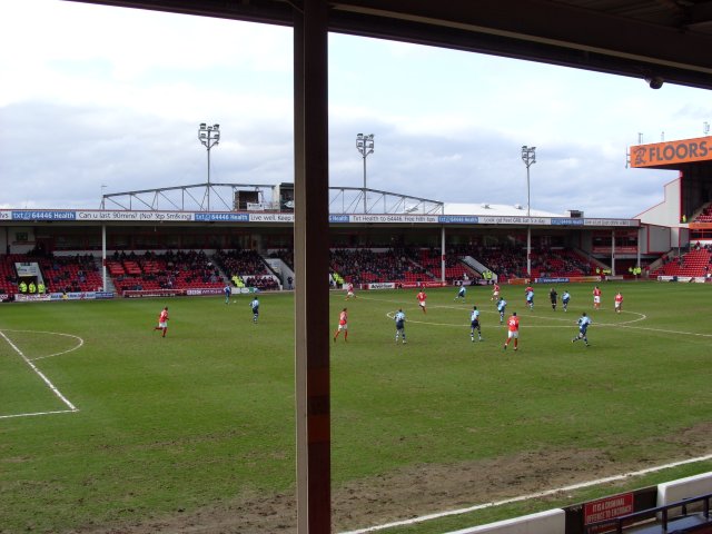 The Txt 64446 Stand During the Match